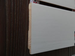 White Plinth KLW-07 120x19x2200